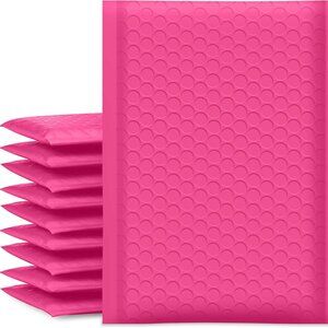 🔥12 pack of 6x10" PADDED Bubble Mailers Hot Pink Shipping Mailing Envelopes
